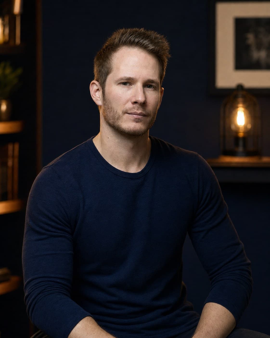 Editorial portrait of Jayson Gerbec